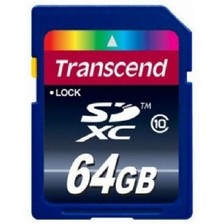 64 Gb SD Transcend Class 10