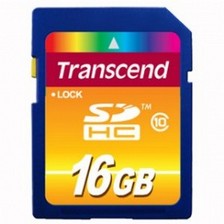 16 Gb SD Transcend Class 10